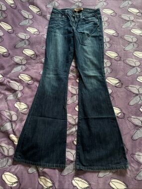 Joe's Jeans Dark Blue Flare Denim